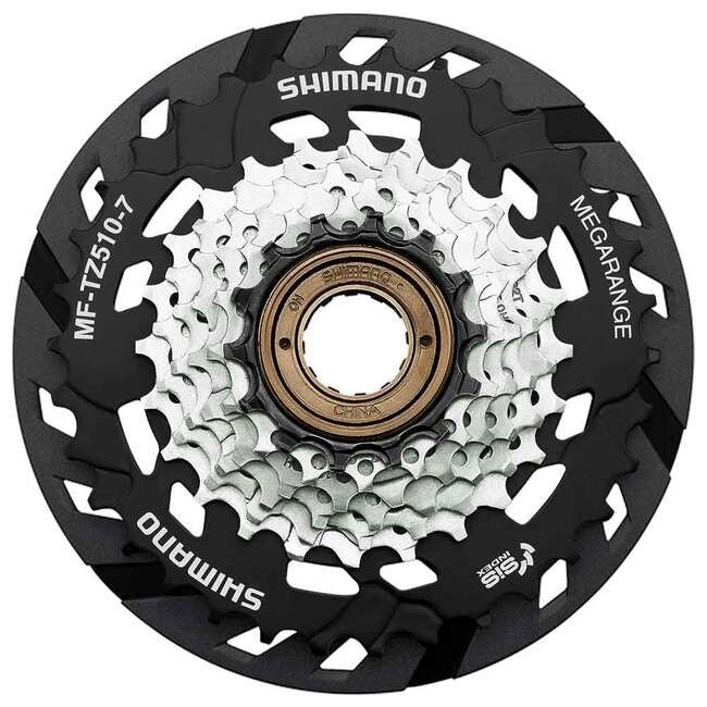 MULTIPLE FREEWHEEL SPROCKET MF-TZ510-7-CP 7-SPEED 14-28