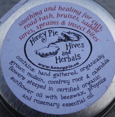 honey pie hives and herbals cyclists first aid ointment