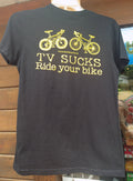 TV-SUCKS W's Tshirt,black,XXL