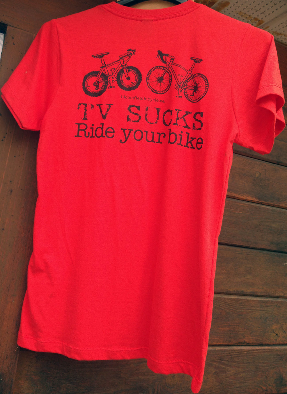 TV-SUCKS W's Tshirt,red,XL