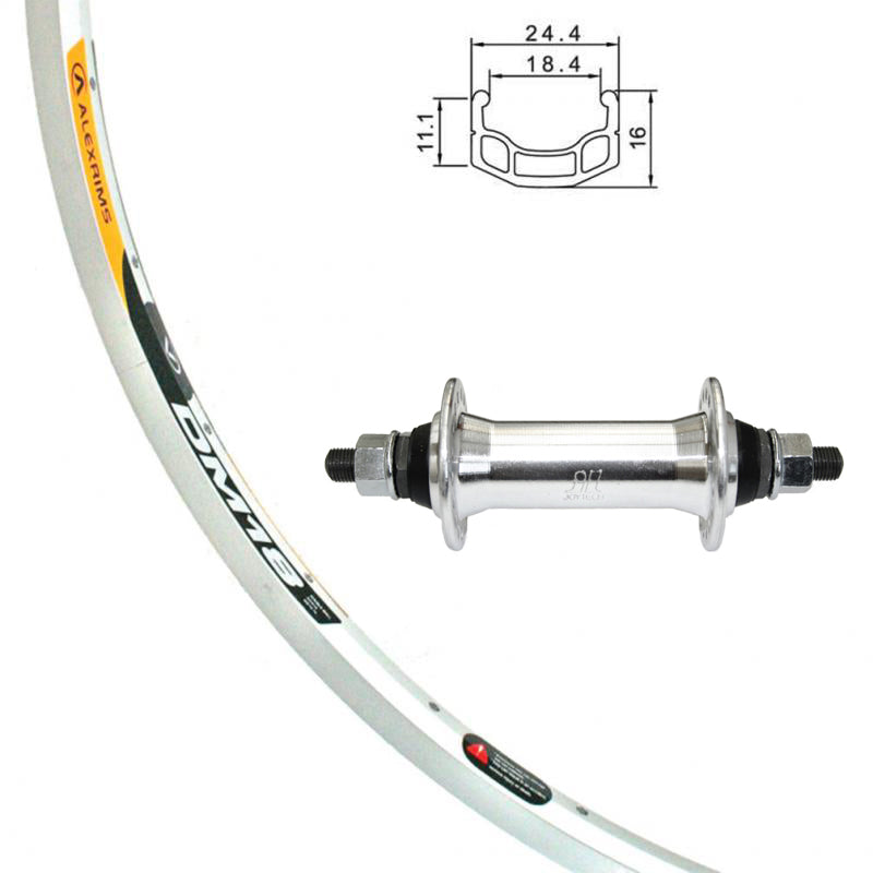 700C DM-18 SILVER joytch frontt wheel Q/R