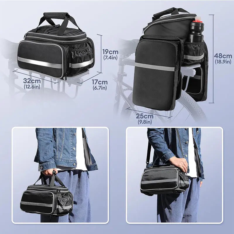 BBC expanding rack trunk carrier bag