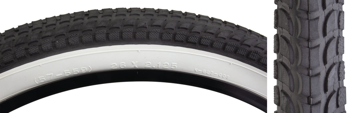 26 x 2.125 sunlite cruiser tire whitewall CST927