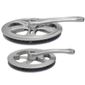 SINGLE CRANK STEEL/ALU 140mm