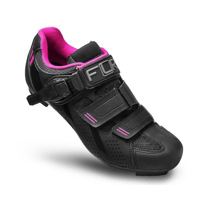 FLR F15 III,black/ PINK LADIES 41 road shoes
