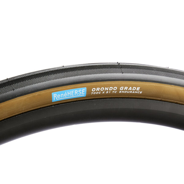 700 x 31 Rene Herse Orondo Grade skinwall folding tire USED