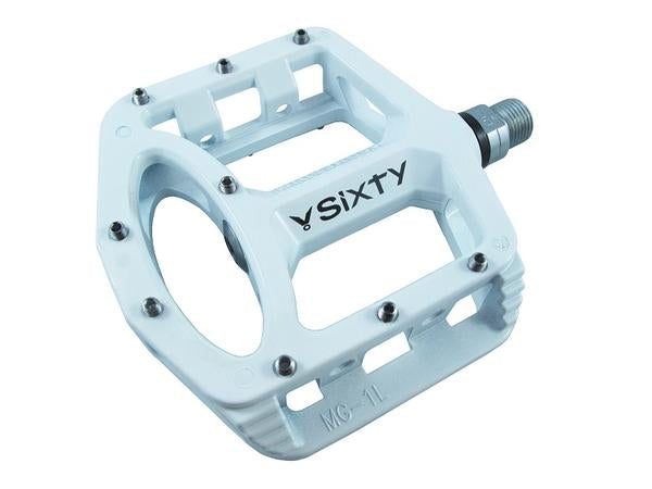 white V-Sixty MG1 Magnesium Sealed Flat/Platform Pedal,
