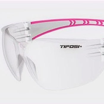 Tifosi Masso Z87.1 Safety Glasses (pink  Clear)