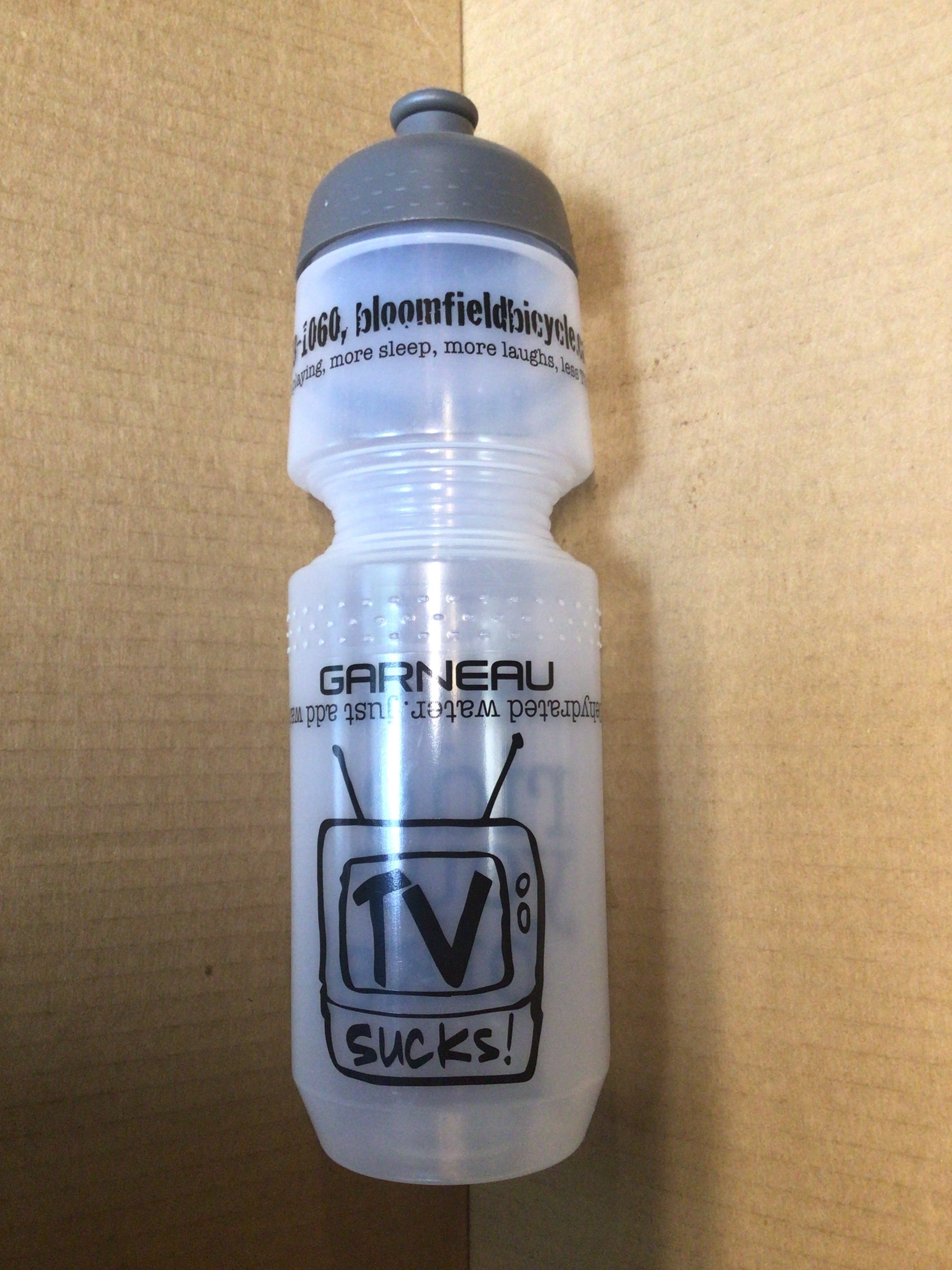 Bloomfield Bicycle water bottles 725ml clear