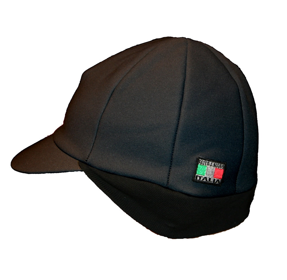 Water resistant cycling cap w/ ear flaps: Italia