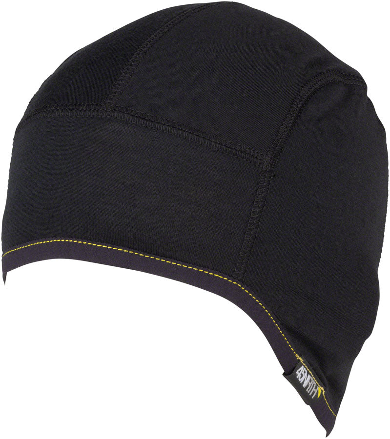 45NRTH 2023 Stavanger Lightweight Wool Cycling Cap - Black, Small/Medium