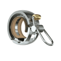 Knog oi luxe bicycle bell, small, silver
