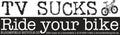 10” TV sucks Bumper sticker