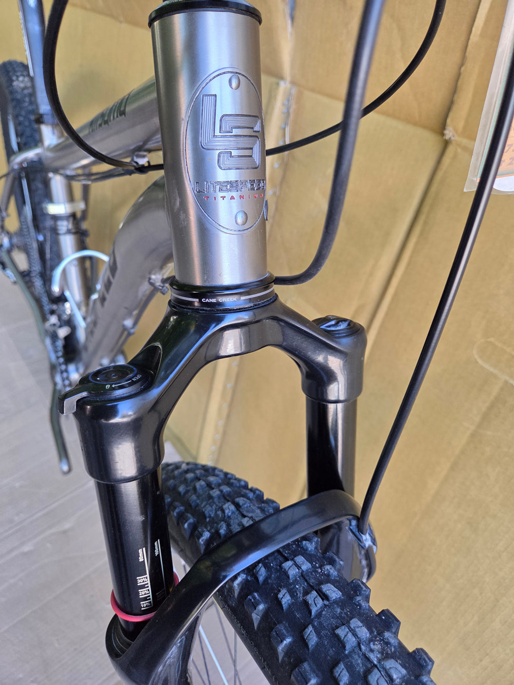 LITESPEED Kitsuma USED 2019 M mtb Titanium
