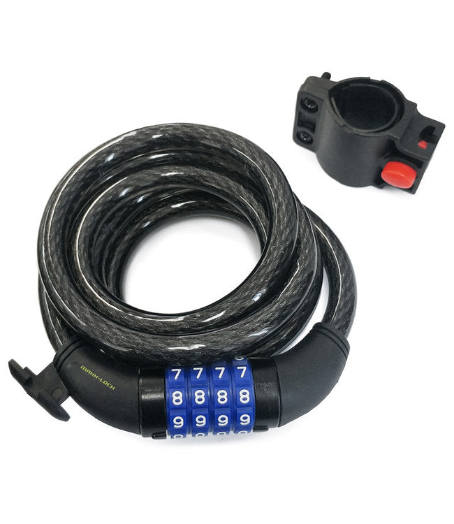 on guard coil cable combo lock 10mm