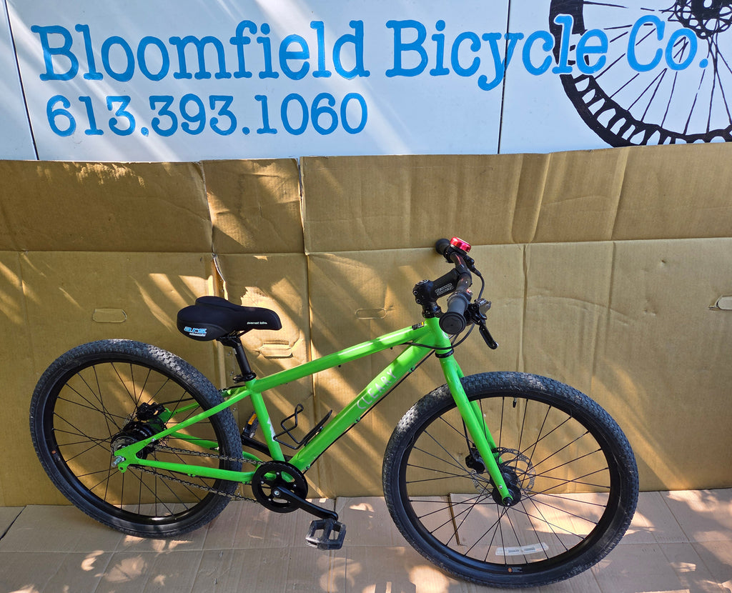 CLEARY Meerkat 5spd 2020 24" kids lime USED one year warranty