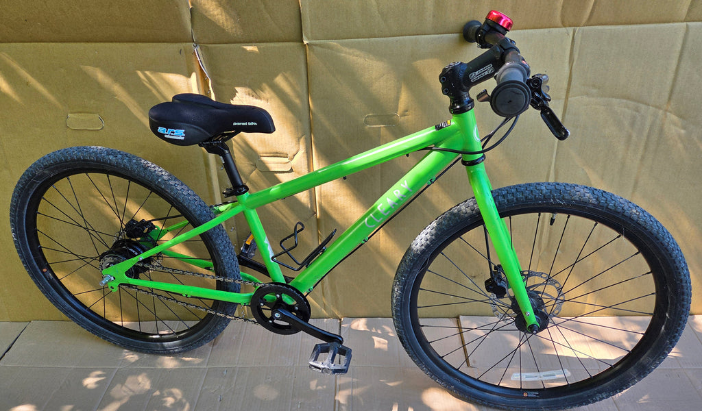 CLEARY Meerkat 5spd 2020 24" kids lime USED one year warranty