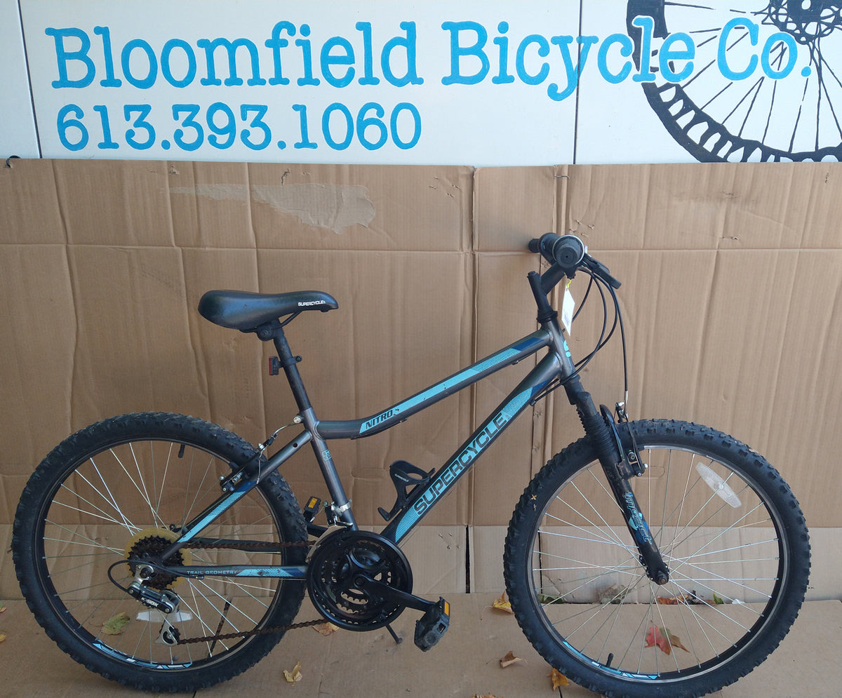 Supercycle Nitro 24" mtb blue USED kids