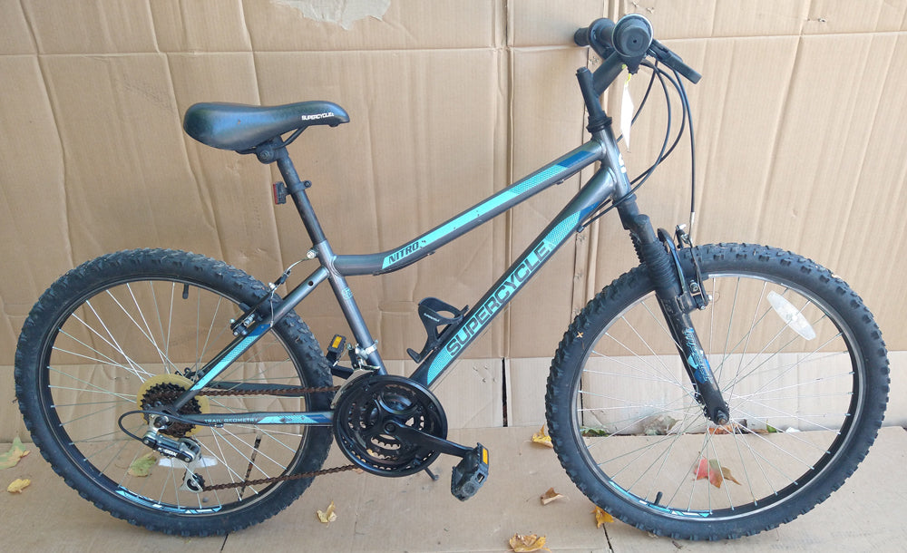 Supercycle Nitro 24" mtb blue USED kids