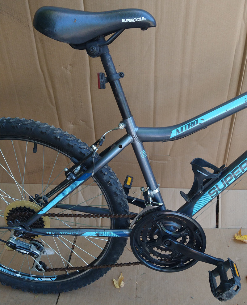 Supercycle Nitro 24" mtb blue USED kids