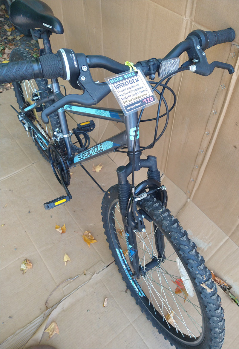 Supercycle Nitro 24" mtb blue USED kids