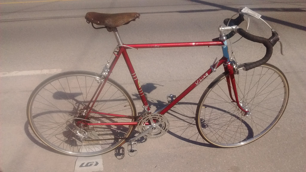Viking Severn Valley 1964 Vintage 56cm Road Red,used