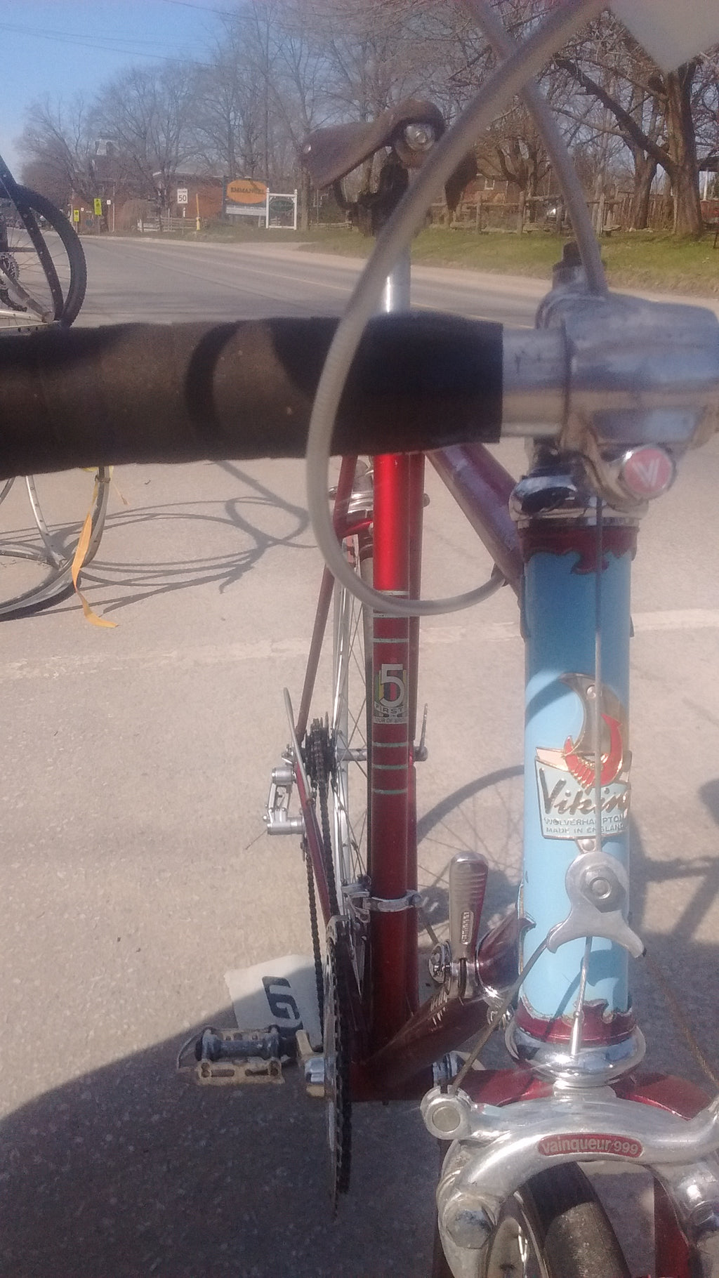 Viking Severn Valley 1964 Vintage 56cm Road Red,used