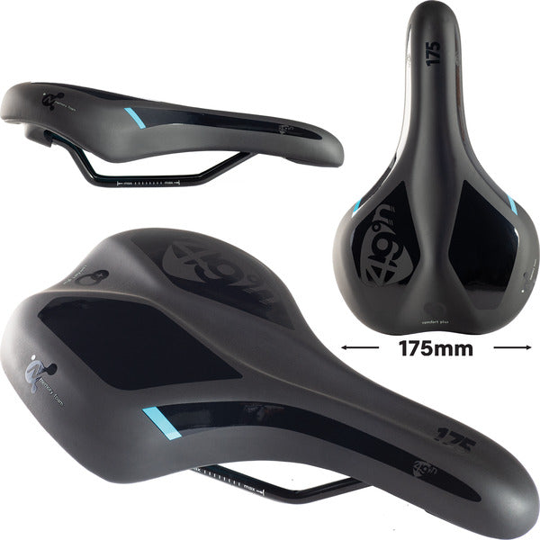 49N FORMFIT MEMORY FOAM UNISEX SADDLE – 175mm