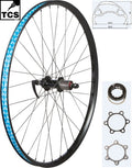 26" MTB/URBAN DISC REAR WHEEL - QR CASSETTE