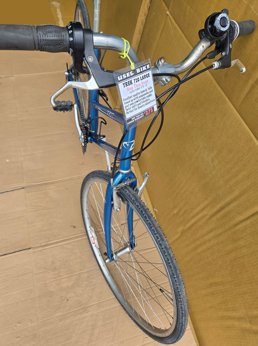 Trek Mutitrack 720 Step-Thru hybrid (L) used consignment