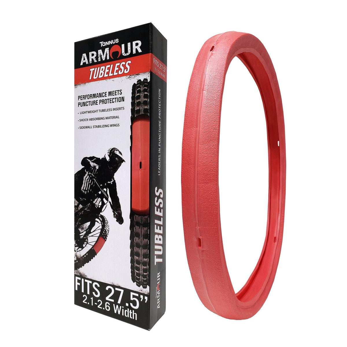 27.5” Tannus tubeless tire insert (pair) USED