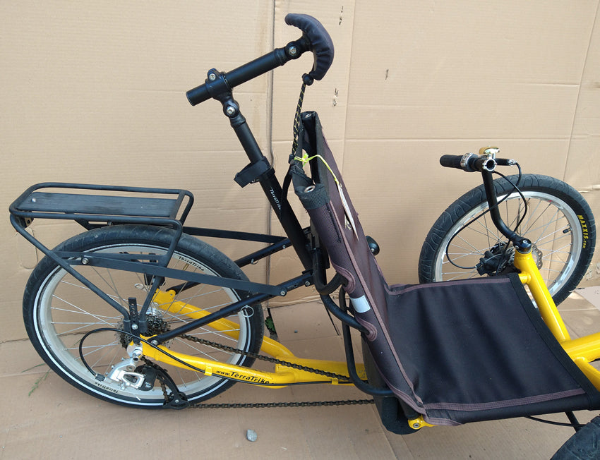 Terra Trike Zoomer (2014) yellow, USED, consignment. no tax, no warranty