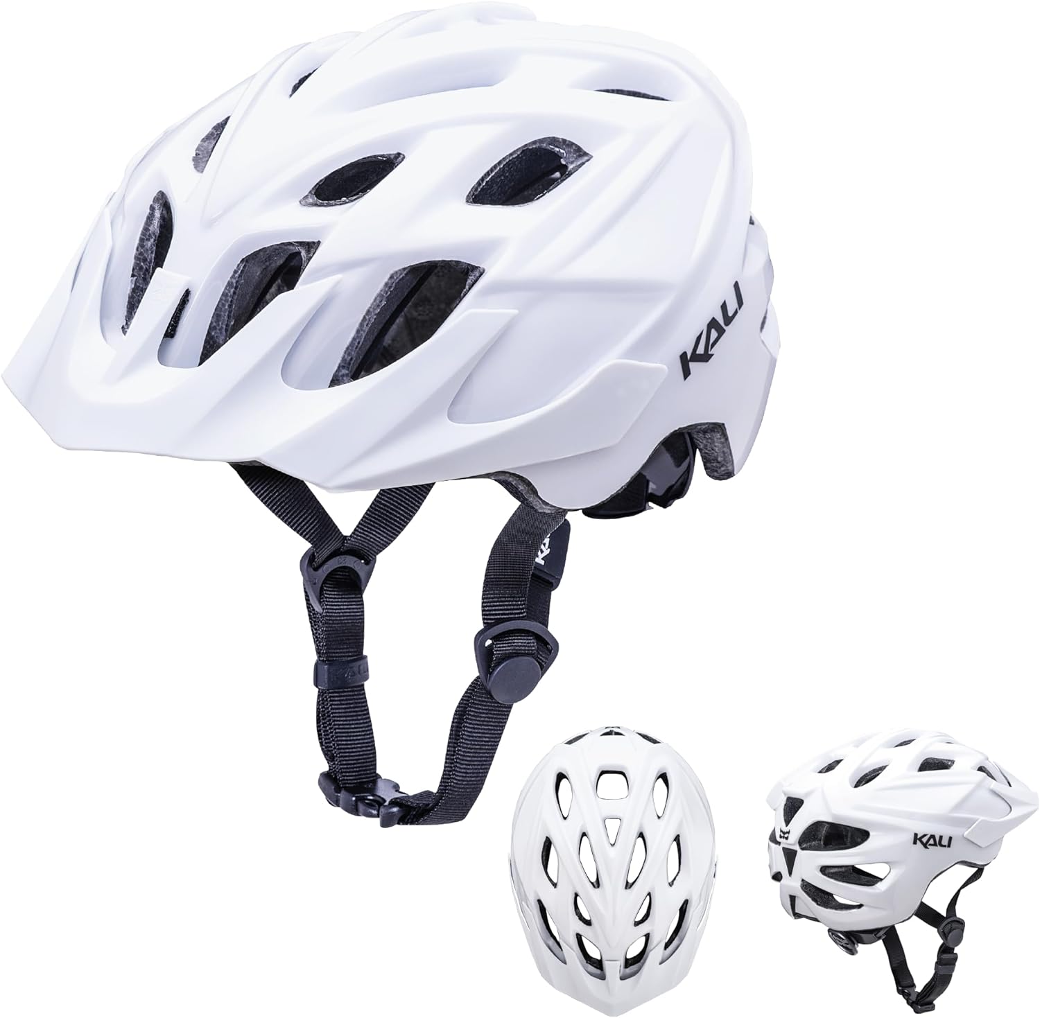 kali chakra solo solid white S/M helmet
