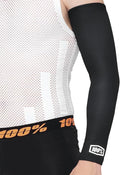 100%,exceeda,arm sleeves S,black